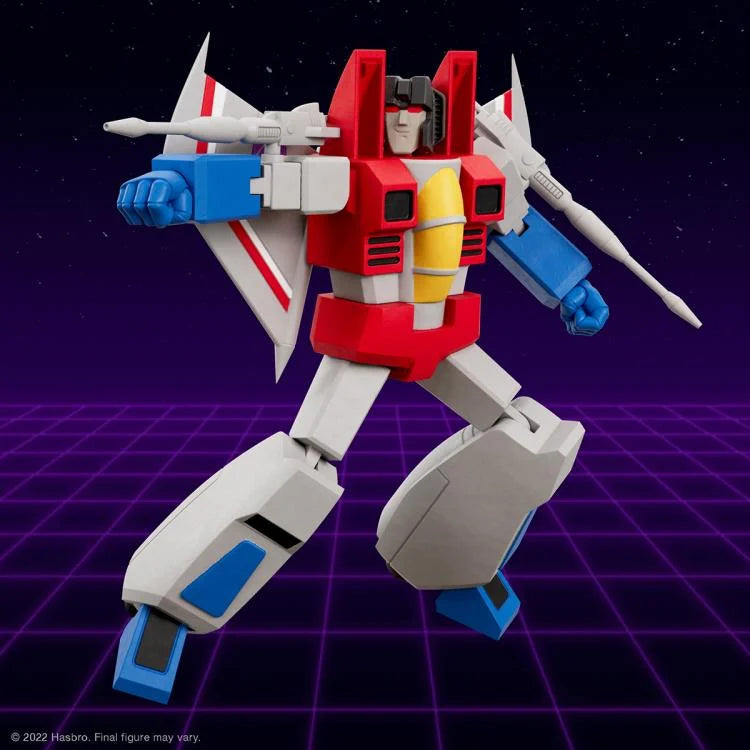 Transformers ULTIMATES! Starscream (G1) Action Figure - Premium Collectible Toy for Fans & Display - Perfect for Gifts, Collections, and Home Decor