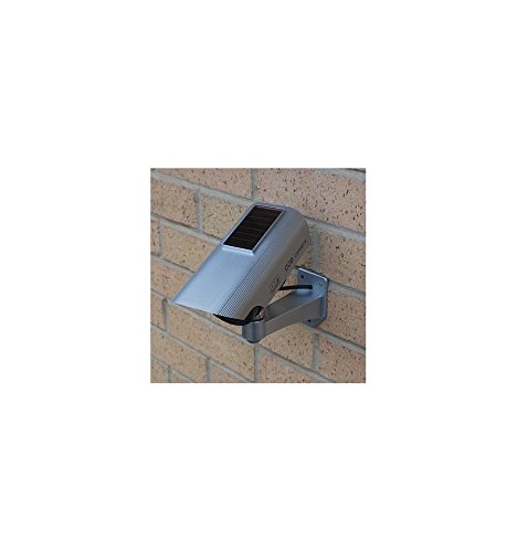 UltraSecure Solar Powered Home Security System Kit - Dummy Alarm Siren, DC2 Fake Camera, Keypad & 2 Warning Signs for Outdoor Protection | Perfect for Houses, Businesses & Sheds
