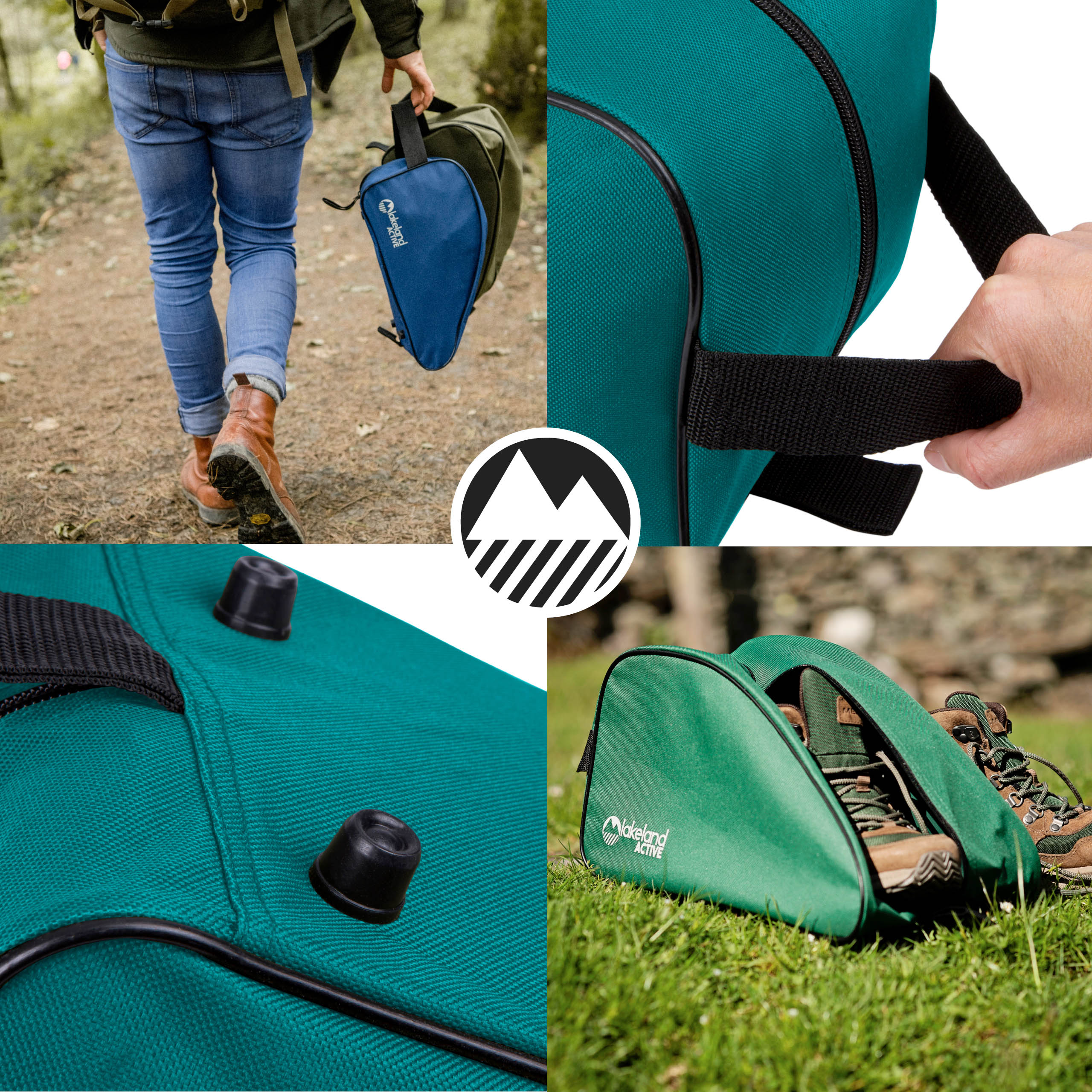 Waterproof Boot Bag for Women & Men - Durable & Lightweight Hiking Shoe Storage - Perfect for Travel, Camping & Outdoor Adventures