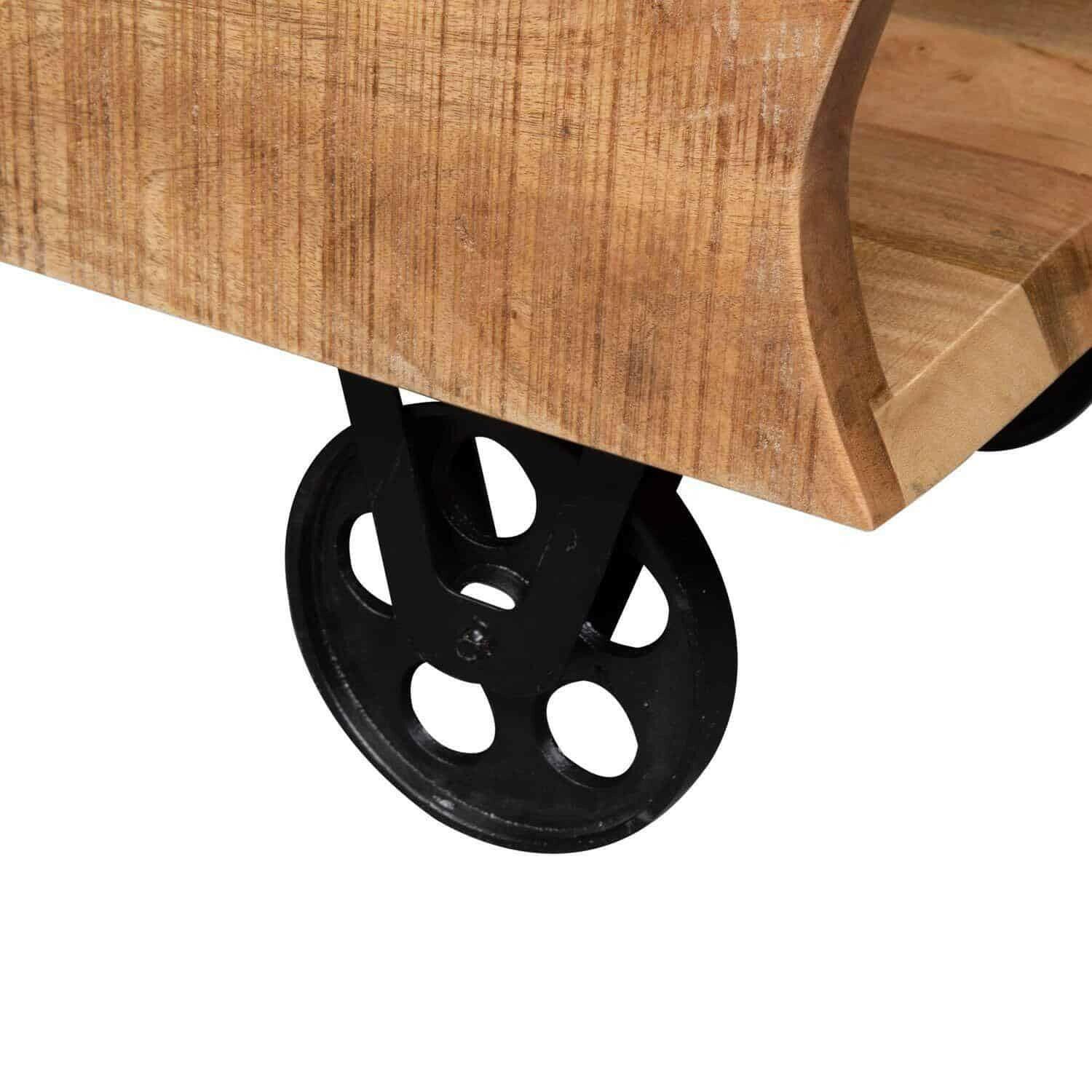 2052 AT4739 Danley Trolley - Heavy Duty Rolling Cart for Warehouse, Retail & Home Organization | Industrial Utility Cart with Wheels for Storage & Transport