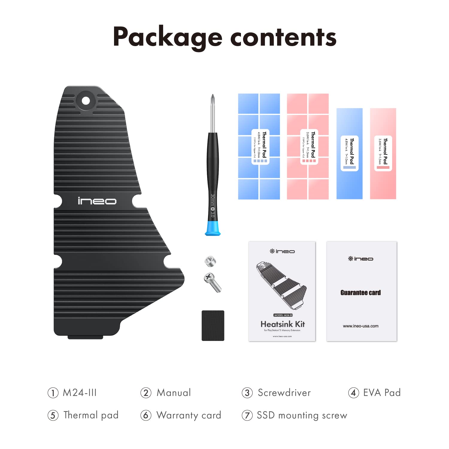 PS5 Dust-Proof Heatsink for M.2 NVME SSD - Premium Magnesium Aluminum Alloy Cooling Solution with Pure Copper Strip | Compatible with PS5 (Not PS5 Slim) | Perfect for Gaming, 4K Streaming & Extended Play Sessions