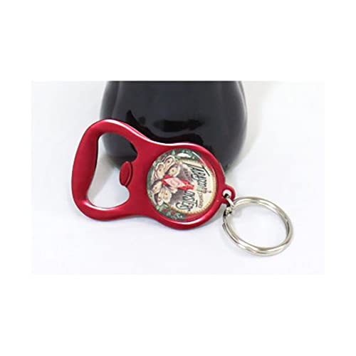 TABASCO Keychain with Bottle Opener - Vintage Oyster Design - Perfect Gift for Hot Sauce Enthusiasts - Great for Parties, BBQs, and Everyday Carry