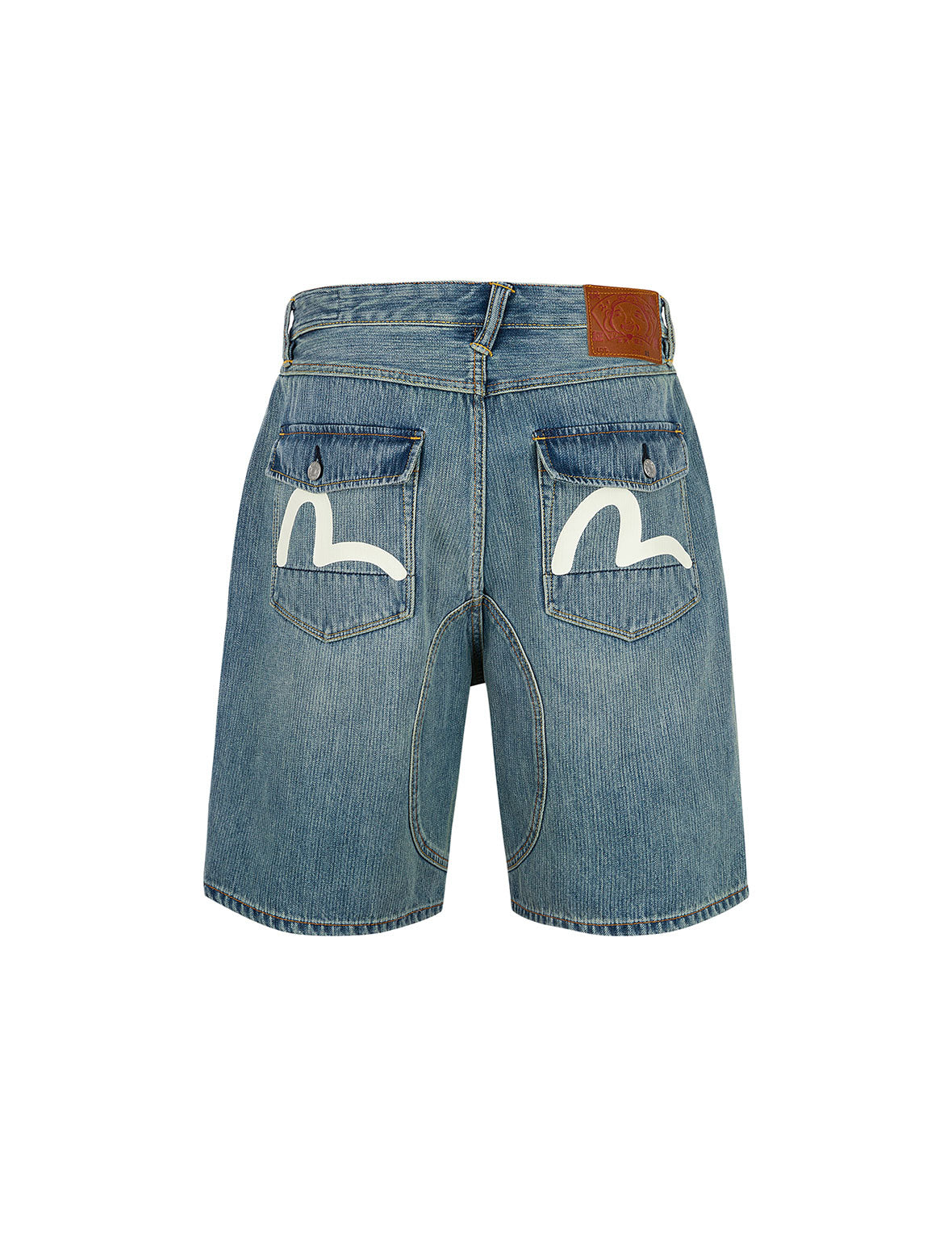 Stylish Seagull Print Regular Fit Denim Shorts for Women & Men - Comfortable Casual Summer Shorts for Beach, Travel, and Everyday Wear