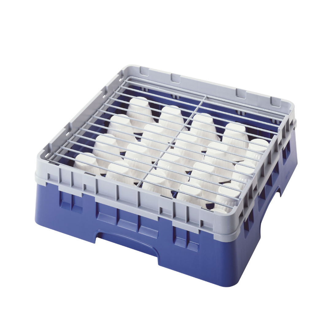 Cambro Camrack Square Hold Down Grid - Durable Grey Organizer for Food Storage & Kitchen Shelves - Perfect for Restaurants, Catering & Home Use