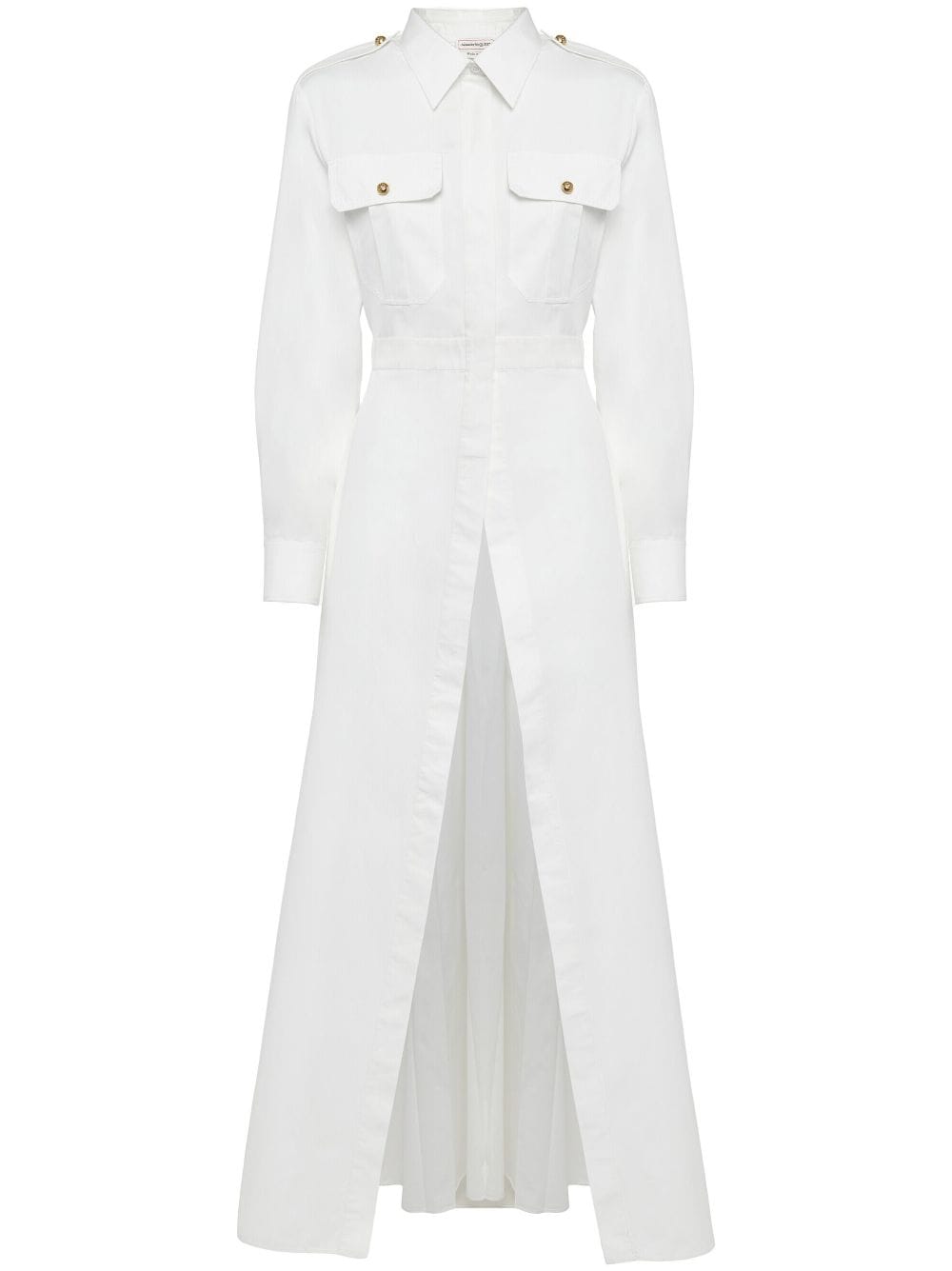 Alexander McQueen White Shirts for Men - Luxury Designer Casual & Formal Wear for Parties, Work & Special Occasions
