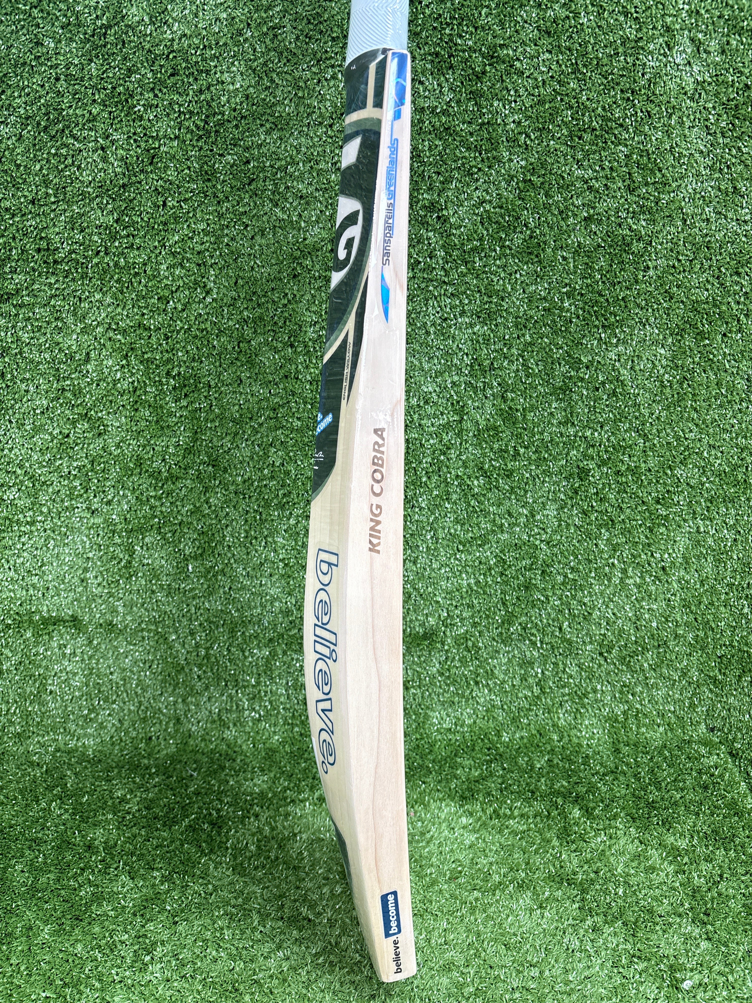 Premium SG King Cobra Harrow English Willow Cricket Bat - Professional Grade for Matches & Training - Perfect for Club Players & Enthusiasts