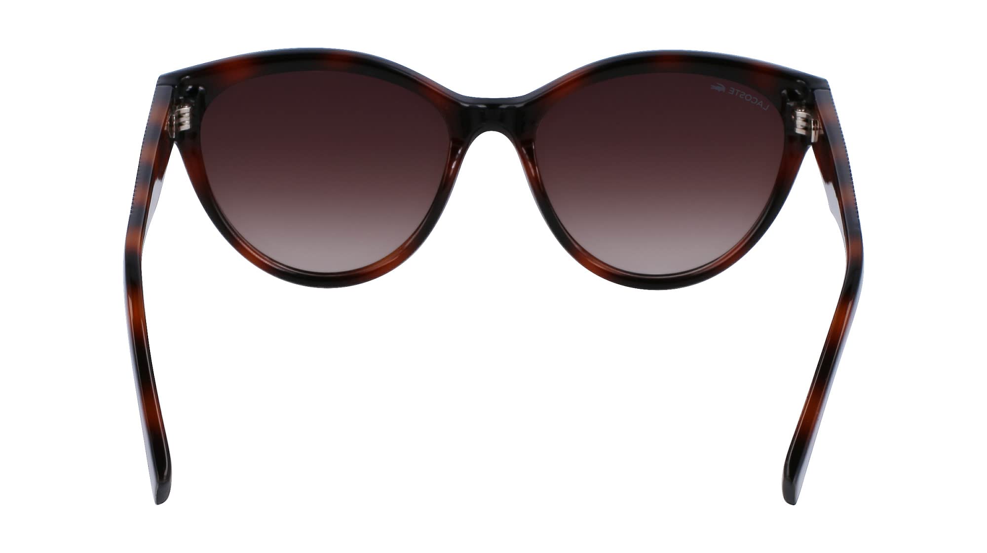 Lacoste Women's L.12.12 Polarized Sunglasses UV Protection - Stylish Cat Eye Frame for Outdoor, Beach & Driving