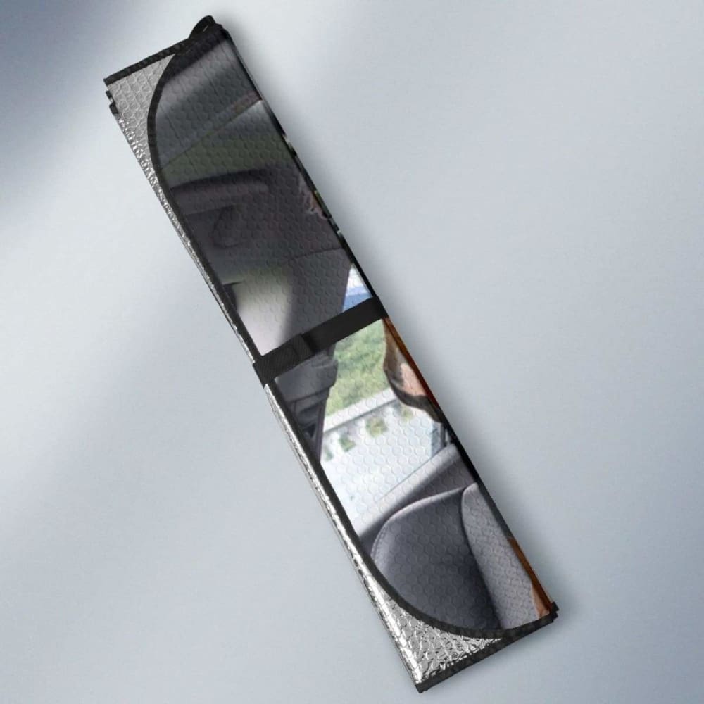 Car Sun Shade for Windshield - Universal Fit Auto Sunshade for All Vehicles | Perfect for Summer Heat Protection & UV Ray Blocking | Ideal for Parking, Road Trips & Daily Commute