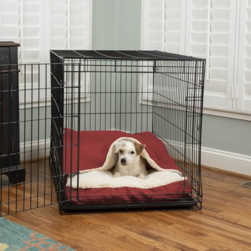 Cozy Cave Dog Crate Bed - Soft & Warm Pet Bed for Small to Large Dogs in Multiple Colors - Perfect for Kennels, Crates & Indoor Use