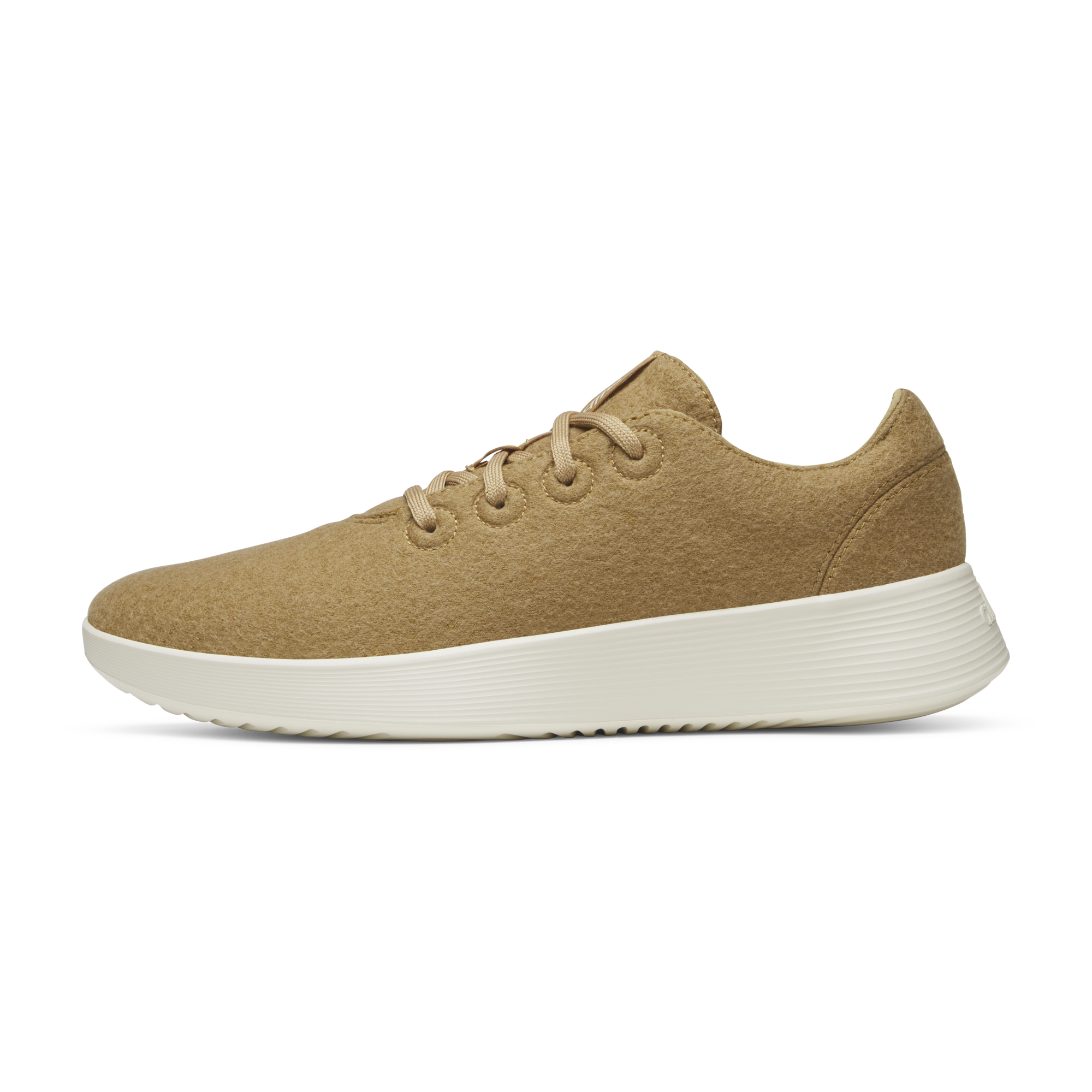 Women's Wool Runner Go Sneakers - Stony Beige with Cream Sole | Comfortable & Breathable Eco-Friendly Shoes for Walking, Running & Everyday Wear