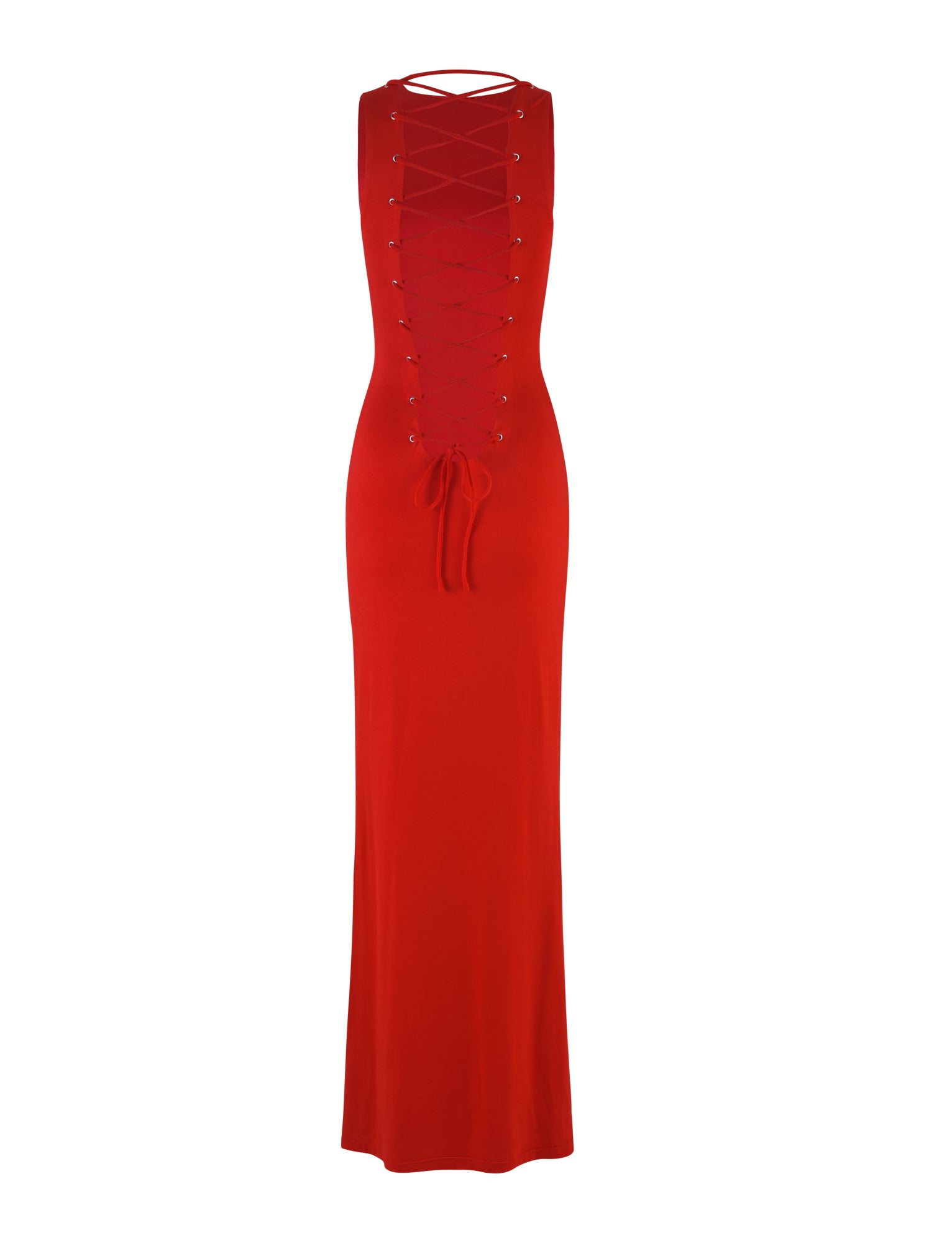 Zahraa Women's Red Dress - Elegant Flowy Maxi Dress for Parties, Weddings & Special Occasions