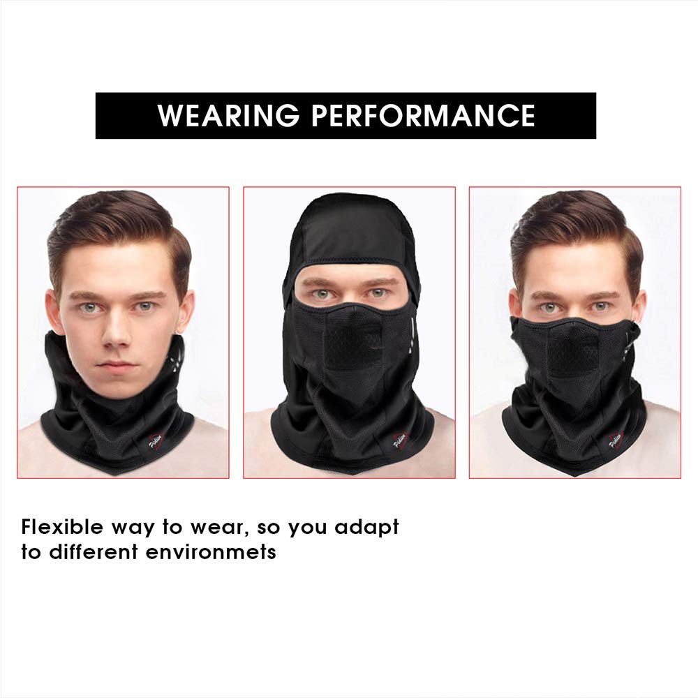 Men's & Women's Ski Mask Balaclava - Cold Weather Windproof Face Cover for Cycling, Motorcycle & Outdoor Activities - Perfect for Winter Sports, Snowboarding & Hiking