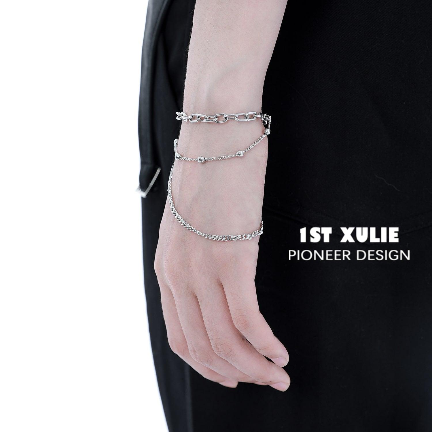 3-in-1 Multi-Functional Chain Set for Women - Elegant Necklace, Bracelet & Anklet Jewelry Set - Perfect for Parties, Weddings & Everyday Wear