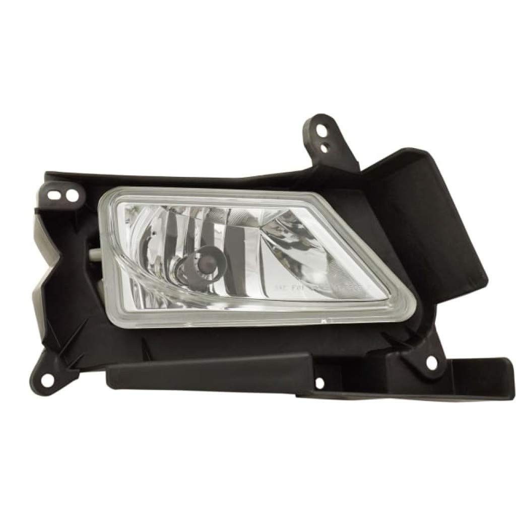 Mazda 3 Sport Fog Light Assembly 2010 2011 Right Passenger Side | Rectangular Fog Lamp | Compatible with 2.5L Engine | Replacement Part MA2593119 BBM551680C | Perfect for Night Driving & Foggy Conditions
