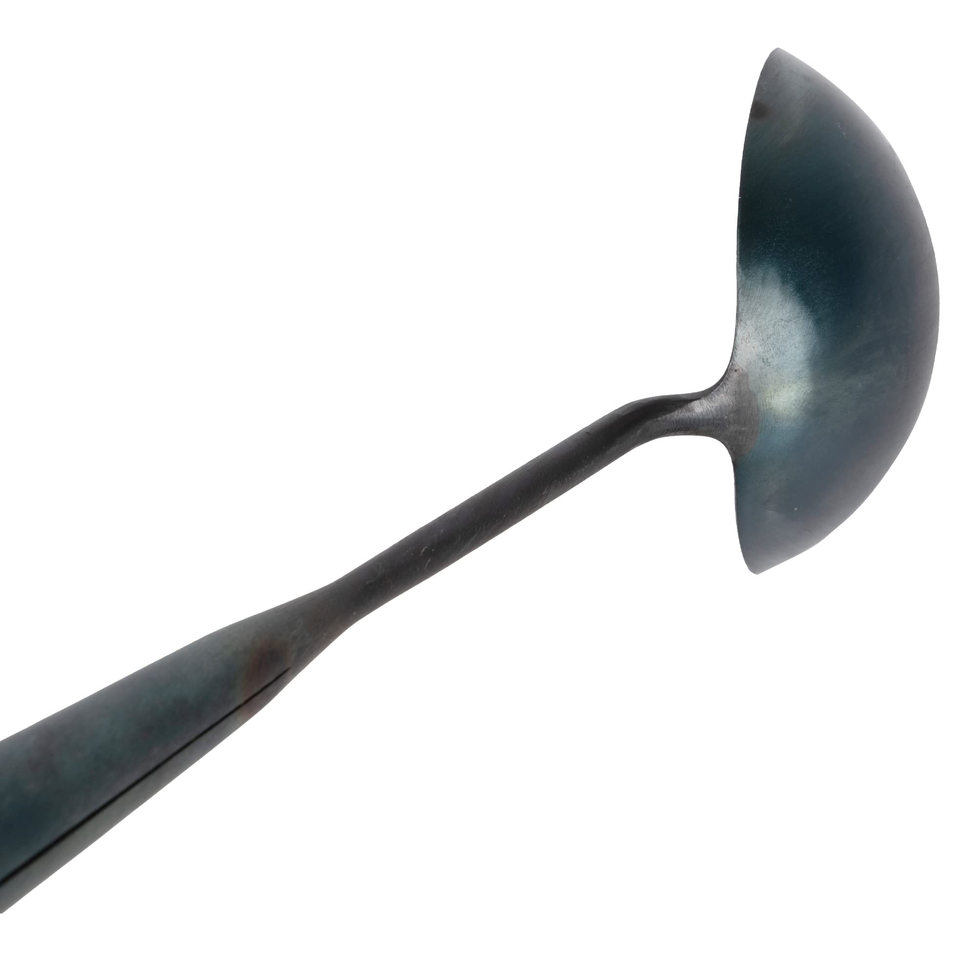 Premium Chinese Traditional Handmade Iron Wok Spatula and Ladle Set - 32cm/12.6