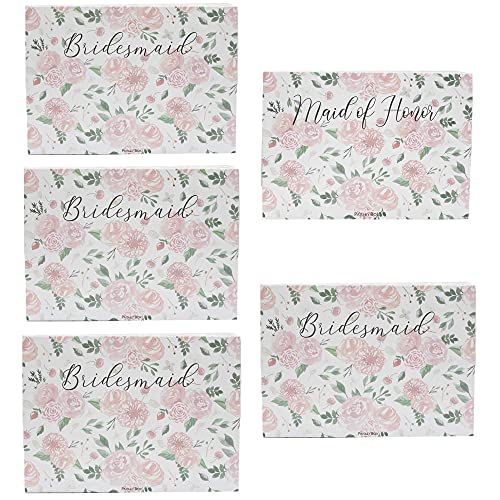 4 Bridesmaid + 1 Maid of Honor Proposal Box (Set of 5)