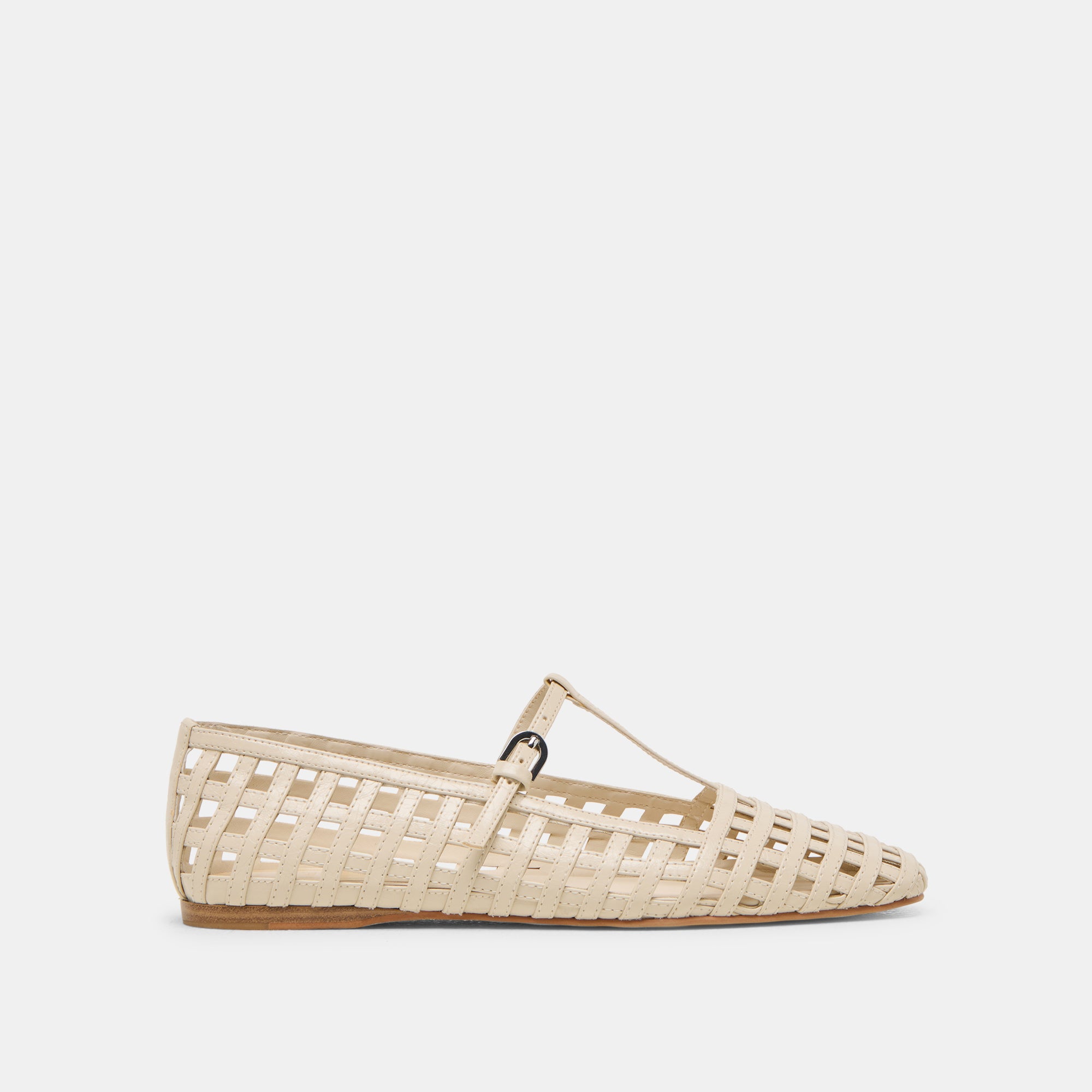 RAINS Ballet Flats for Women - Ivory Stella Comfortable Slip-On Shoes | Casual & Office Wear | Perfect for Walking, Work & Everyday Outfits