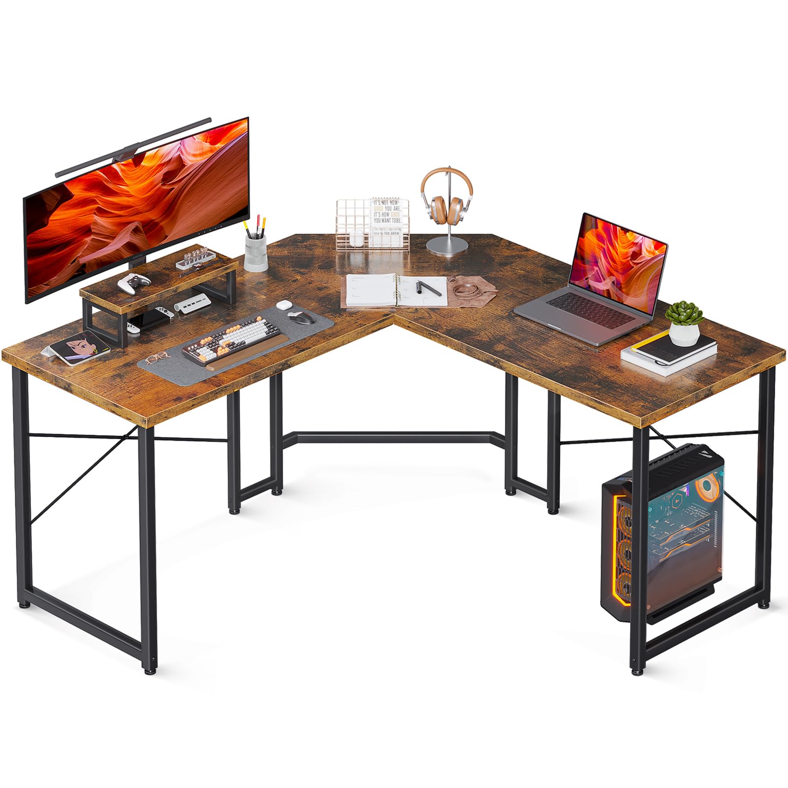 AODK L-Shaped Gaming Desk - 51