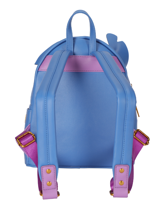Stitch DIS338 Deluxe Mini Backpack Pineapple Purple - Cute Small Backpack for Women Girls, Perfect for School, Travel & Everyday Use