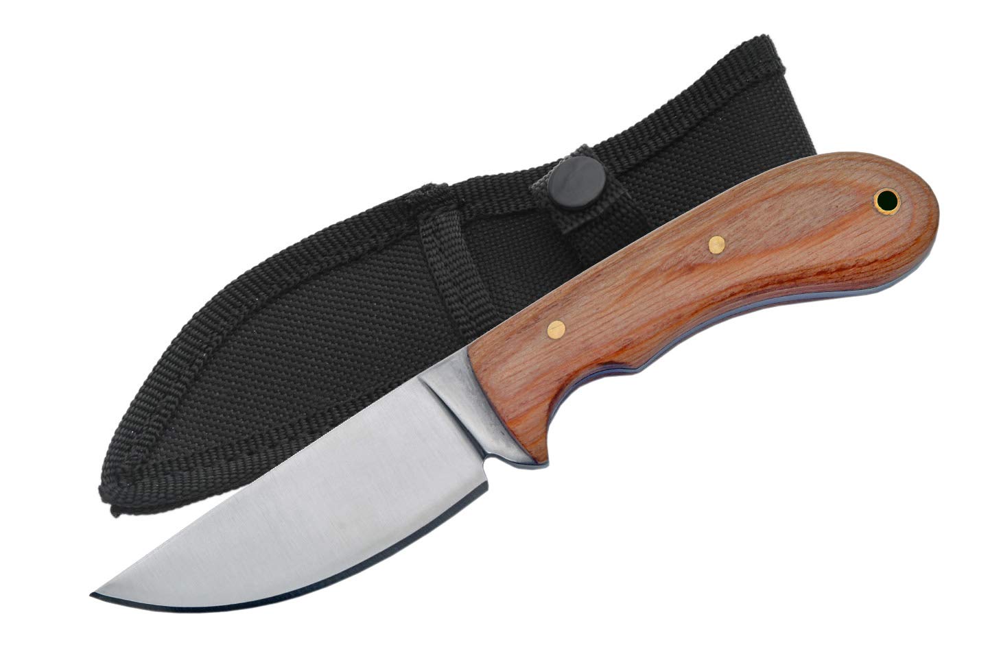 Szco Supplies Full Tang Tracker Knife - High Carbon Steel Survival Knife with Sheath for Outdoor Camping, Hunting, and Bushcraft