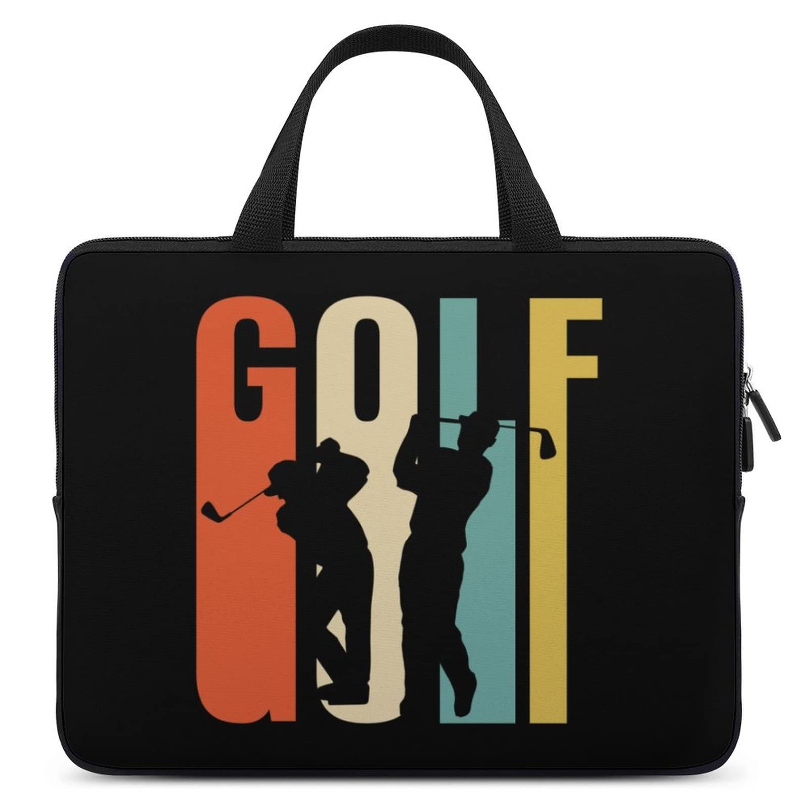 Golfers Waterproof Laptop Bag - Slim Business Casual Computer Briefcase for Golf, Office & Travel Use