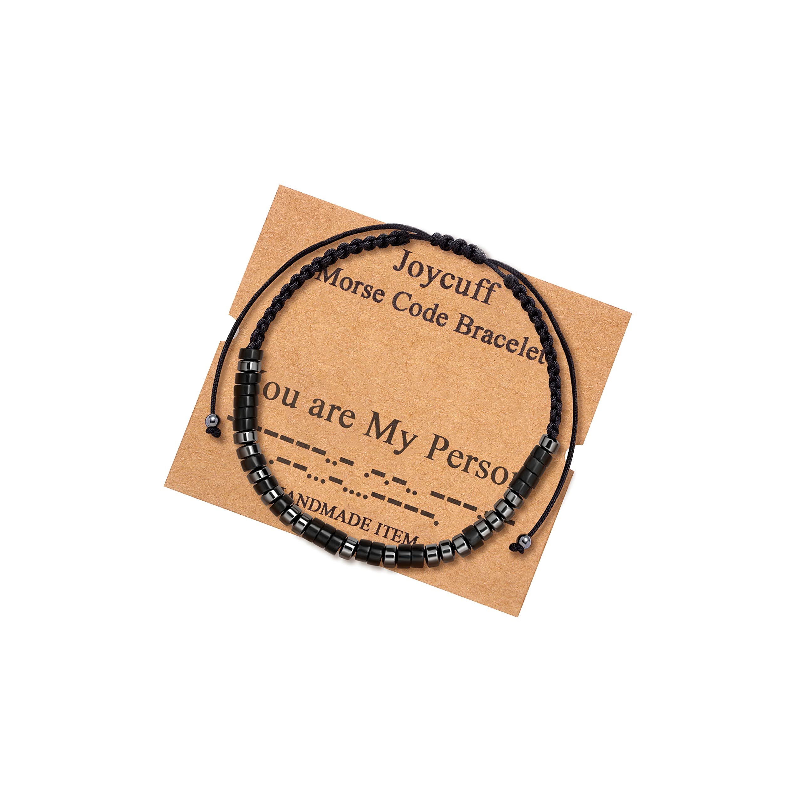 Morse Code Bracelets for Women - Inspirational Jewelry with Secret Message - Funny & Thoughtful Gift for Girls, Her - Christmas, Birthday Present - Perfect for Daily Wear, Special Occasions & Surprise Gifts