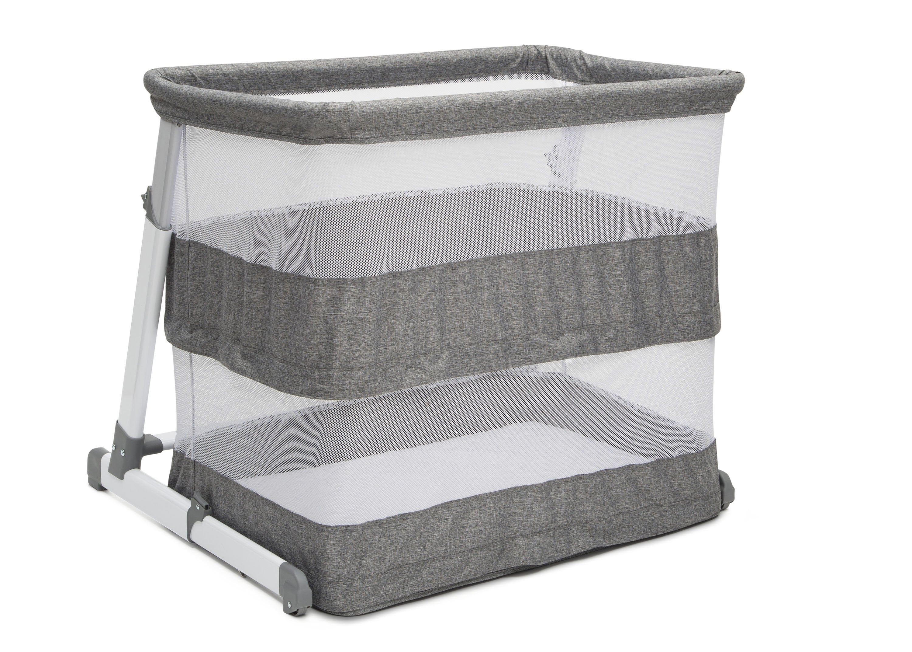 Simmons Kids Room2Grow Convertible Bassinet - Adjustable Crib for Newborn to Toddler | Nursery Bedside Sleeper for Safe Co-Sleeping | Perfect Baby Gift for Shower & New Parents