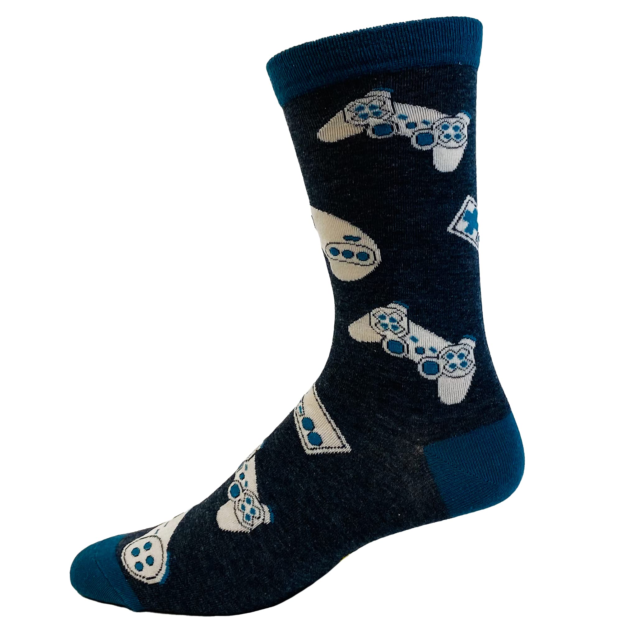 Funny Video Game Socks for Men - Cool Gamer Footwear with Cartoon Designs - Perfect for Gaming Sessions, Esports Tournaments & Geek Gifts