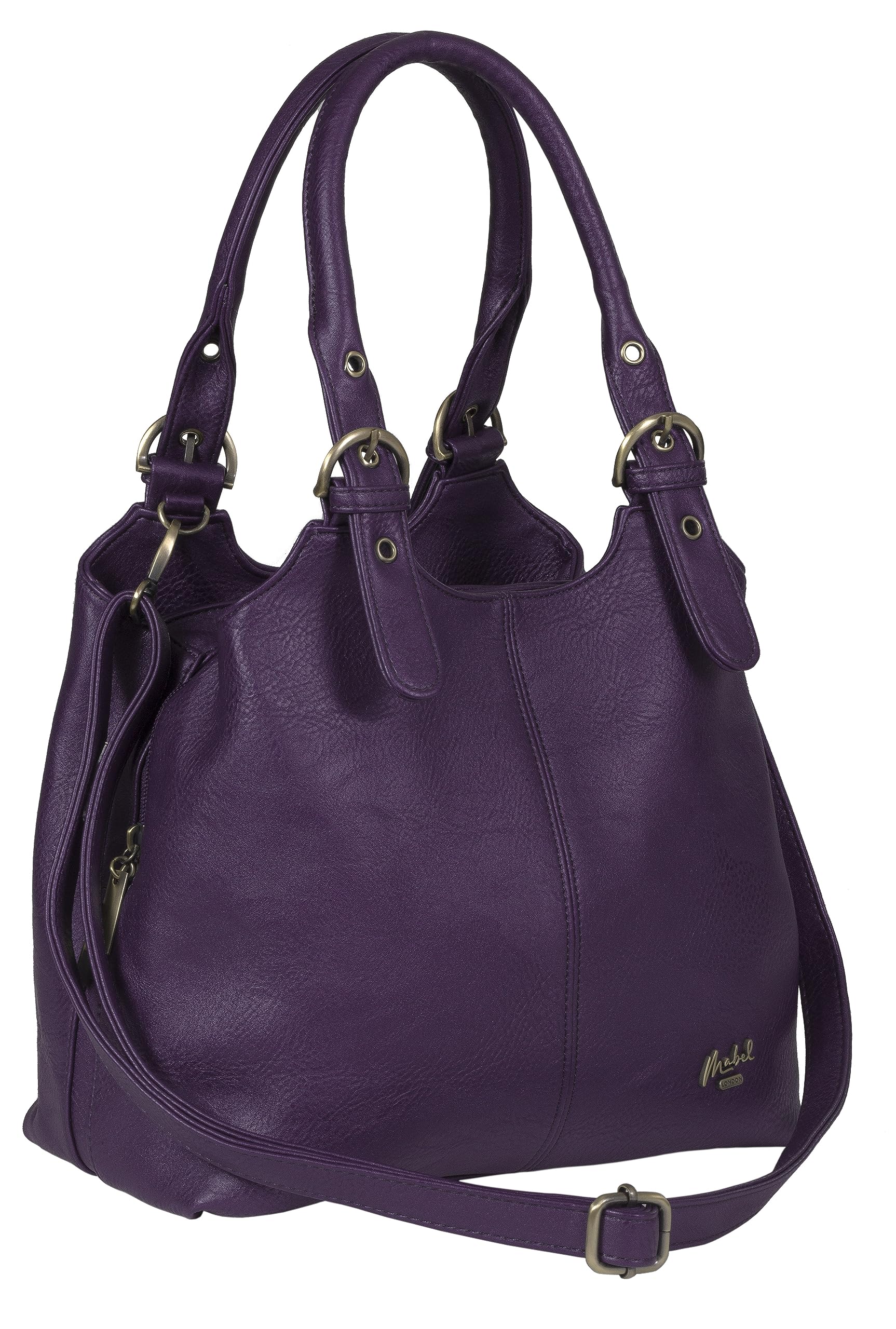 AMELIA Women's Medium Multi-Pocket Handbag with Long Adjustable Shoulder Strap - Stylish Crossbody Purse for Work, Travel & Everyday Use