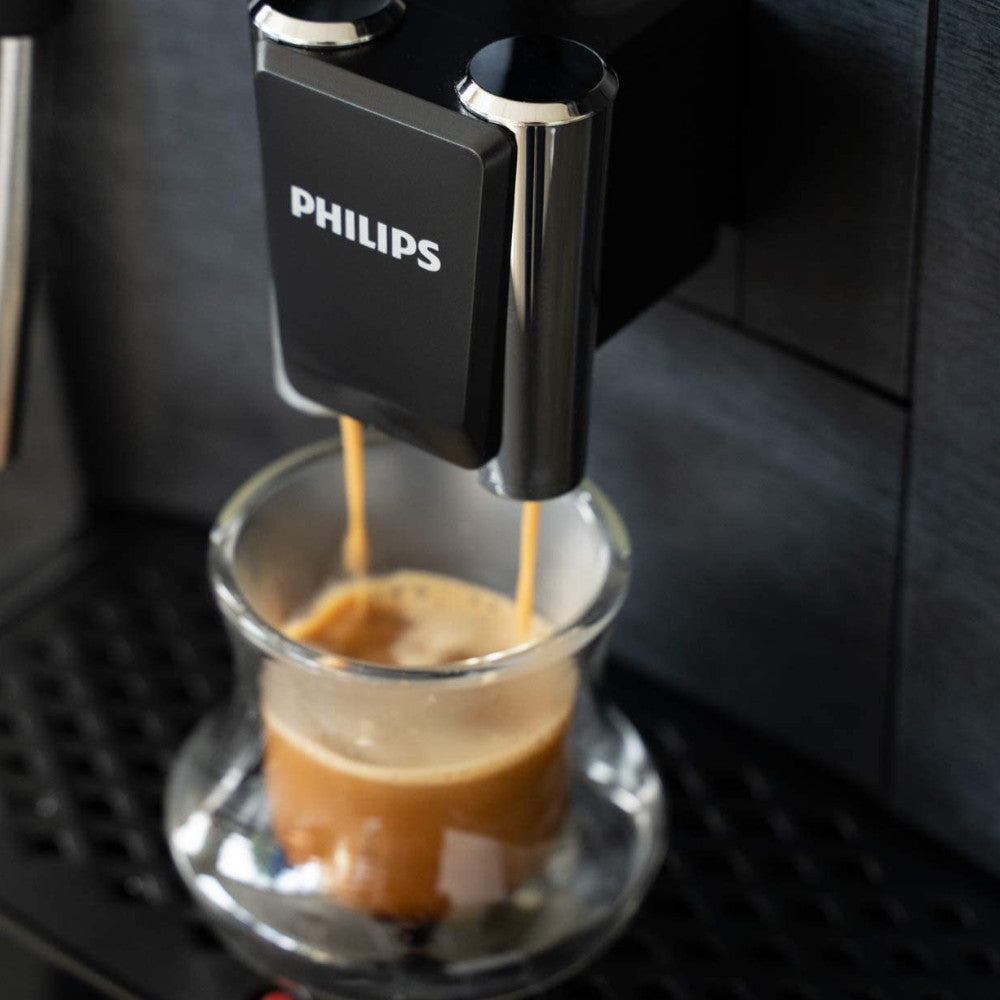 Refurbished PHILIPS EP1220 Fully Automatic Espresso Machine with Manufacturer Warranty - Perfect for Home, Office & Coffee Shop Use