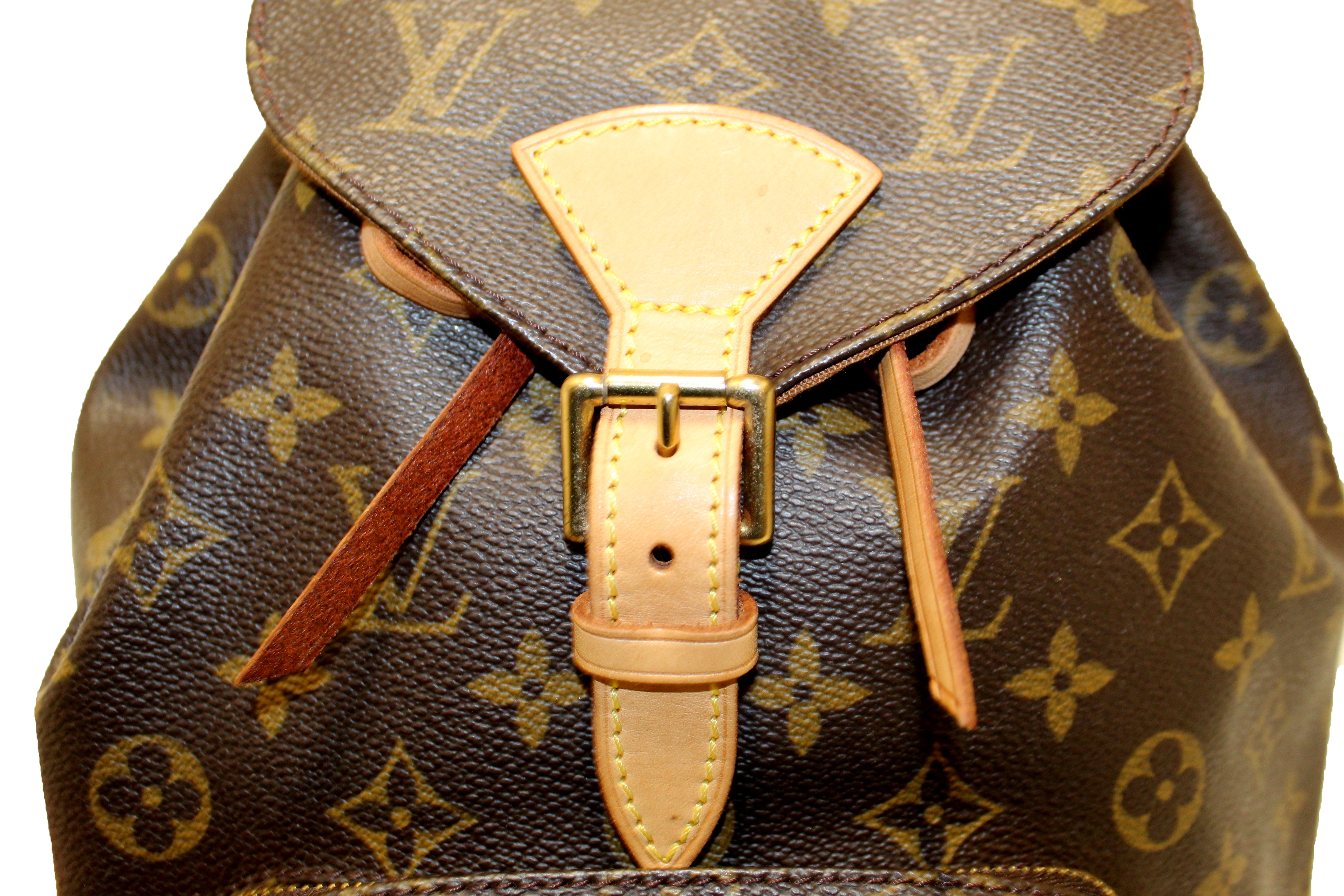 Authentic Louis Vuitton Monogram Montsouris MM Backpack - Luxury Designer Backpack for Women & Men, Perfect for Travel, Work & Everyday Use