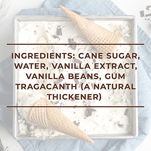 Nielsen-Massey Pure Vanilla Bean Paste - 4 Ounce Jar for Baking, Cooking & Desserts | Perfect for Cakes, Cookies, Ice Cream & More