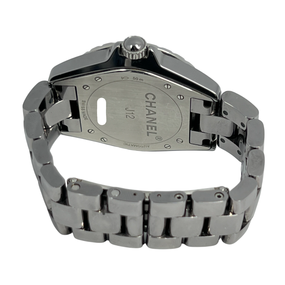 Chanel J12 Chromatic Titanium Ceramic & Diamond Ladies Watch - Luxury Women's Timepiece for Formal Events, Business Meetings & Special Occasions