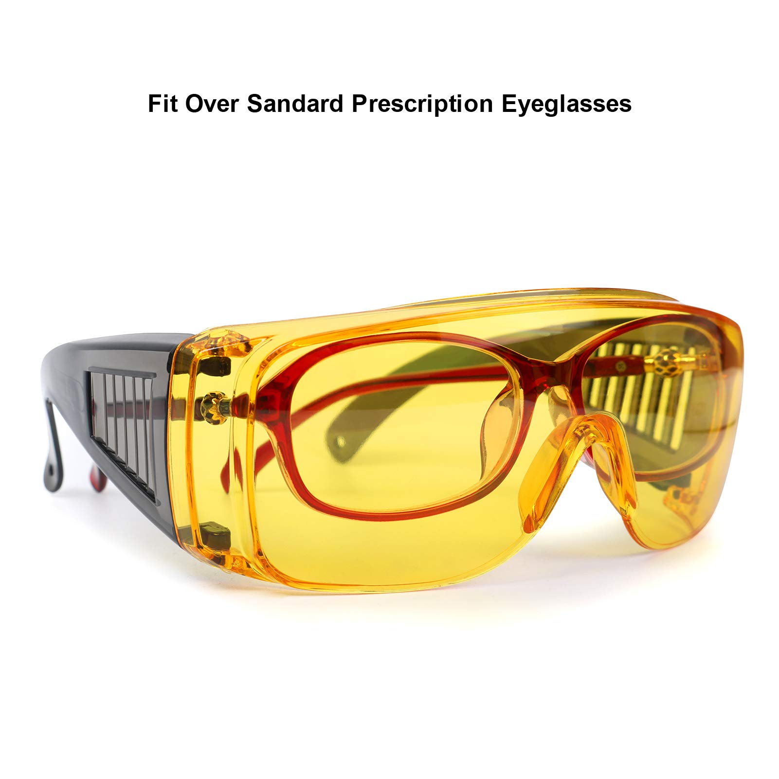OTG Shooting Glasses - Anti-Fog Safety Glasses for Over Prescription Eyewear | Perfect for Hunting, Shooting Sports & Outdoor Activities