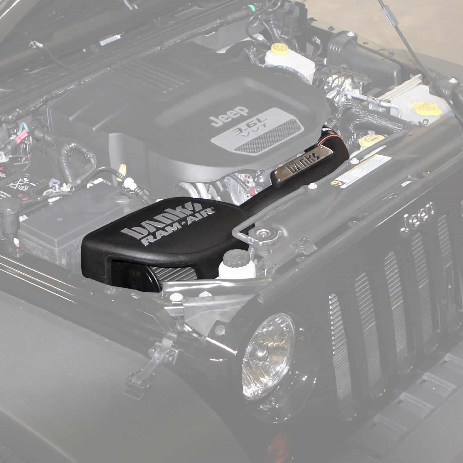 Banks 41837-D High Performance Air Intake System for Trucks & SUVs - Improved Engine Power & Fuel Efficiency - Perfect for Off-Roading & Towing