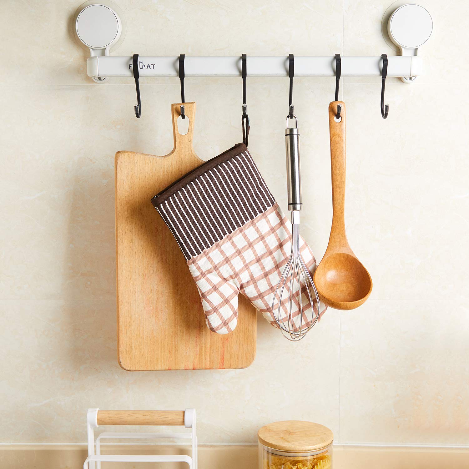 8-Pack Heavy Duty Over Cabinet Hooks - Double S-Shaped Metal Hangers for Kitchen, Closet, Bathroom & Wardrobe - Organize Bags, Clothes & Towels (Perfect for Space-Saving Storage in Small Homes & Apartments)