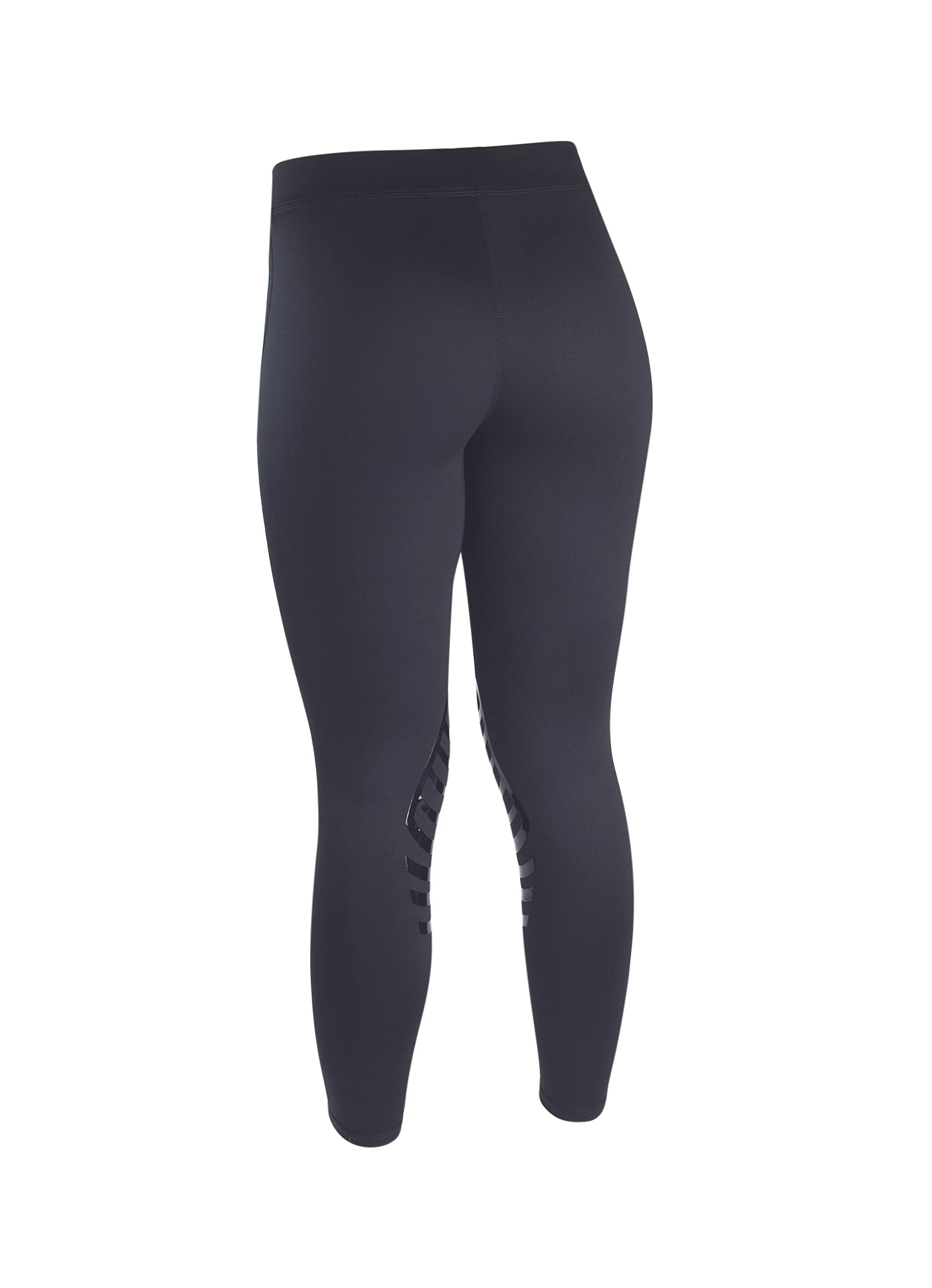 Saxon Women's Essential Riding Tights - High Waist Yoga Pants for Equestrian, Cycling & Workout - Comfortable Stretchy Leggings for Horseback Riding & Fitness