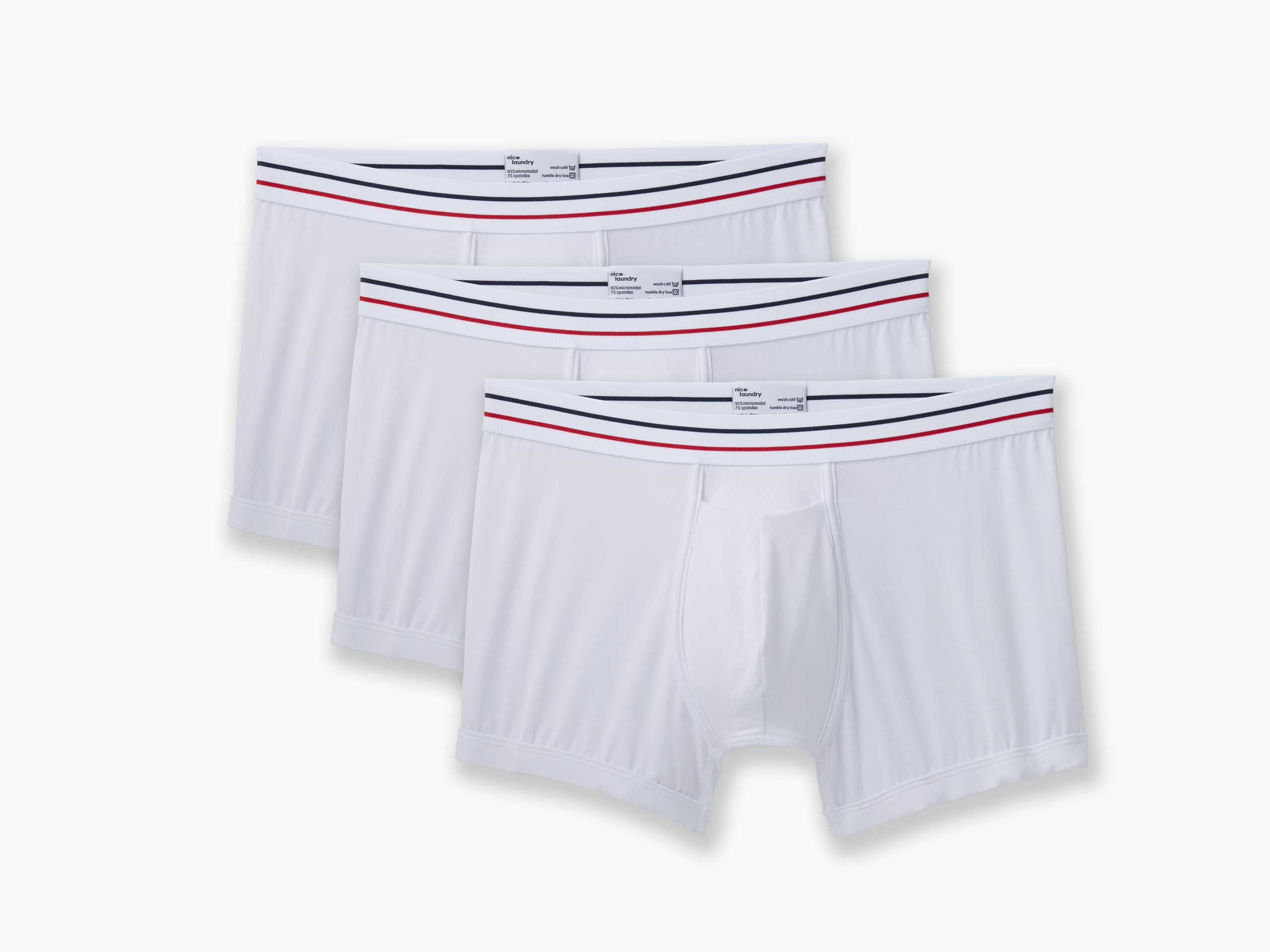 Premium Men's Boxer Briefs 3-Pack - Soft, Breathable & Comfortable Underwear for Everyday Wear - Gym, Work & Sleep