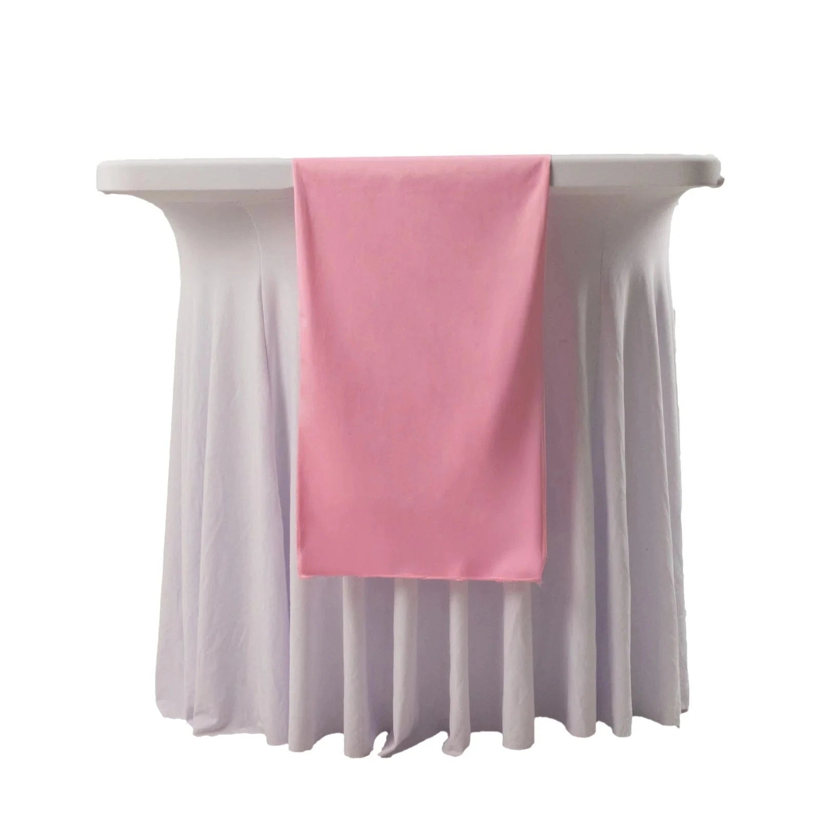 12-Pack Premium Scuba Polyester Table Runners - 108 Inch Long Wrinkle-Resistant Dining Table Decor for Weddings, Parties & Holiday Celebrations