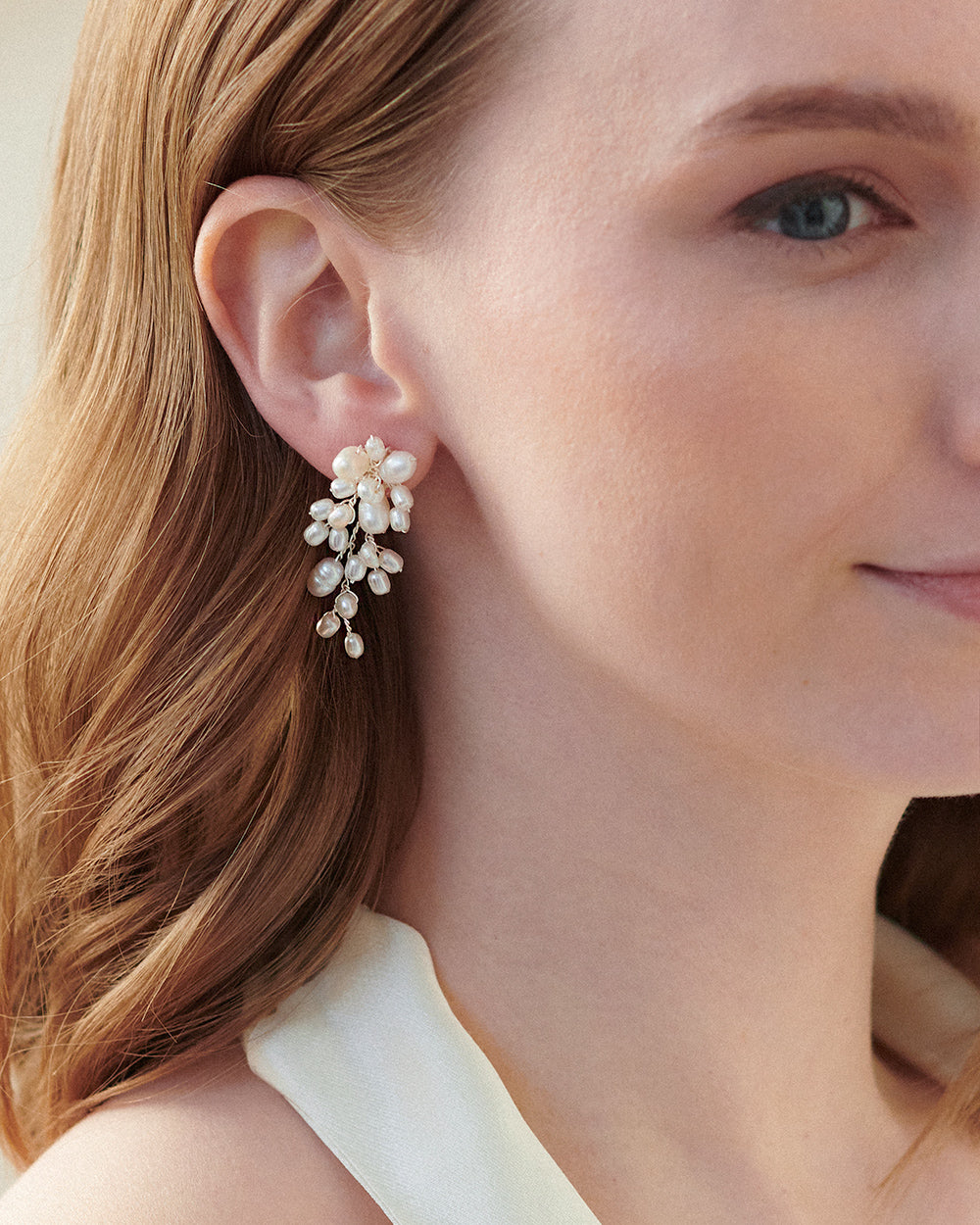 Natural Freshwater Pearl Earrings for Women - Elegant Stud & Dangle Pearl Jewelry - Perfect for Weddings, Parties & Everyday Wear