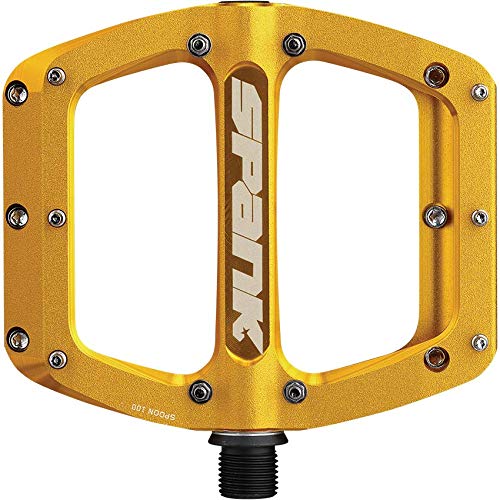 **Durable Forged Alloy Spank Spoon 90 Pedals – Shot Peened & Anodized for Kids US 6 & Under – Perfect for BMX, Mountain Biking & Youth Cycling**