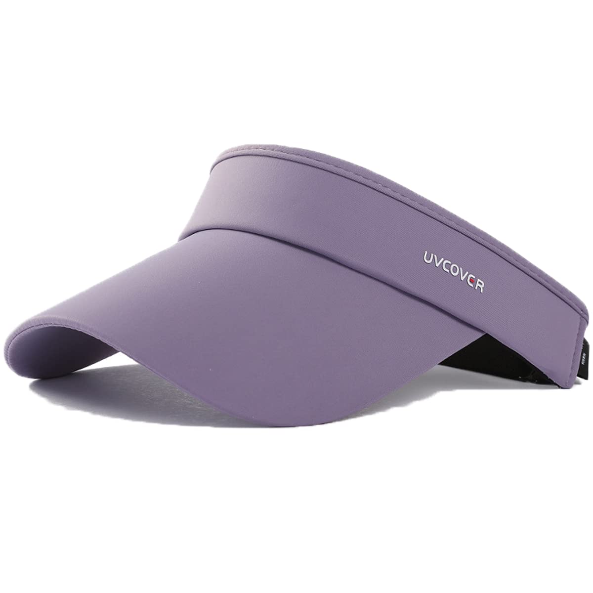 UPF 50+ Sun Visor Hat for Women - Adjustable Round Brim Sports Visor for Golf, Tennis & Outdoor Activities | UV Protection Headwear for Running, Hiking & Beach