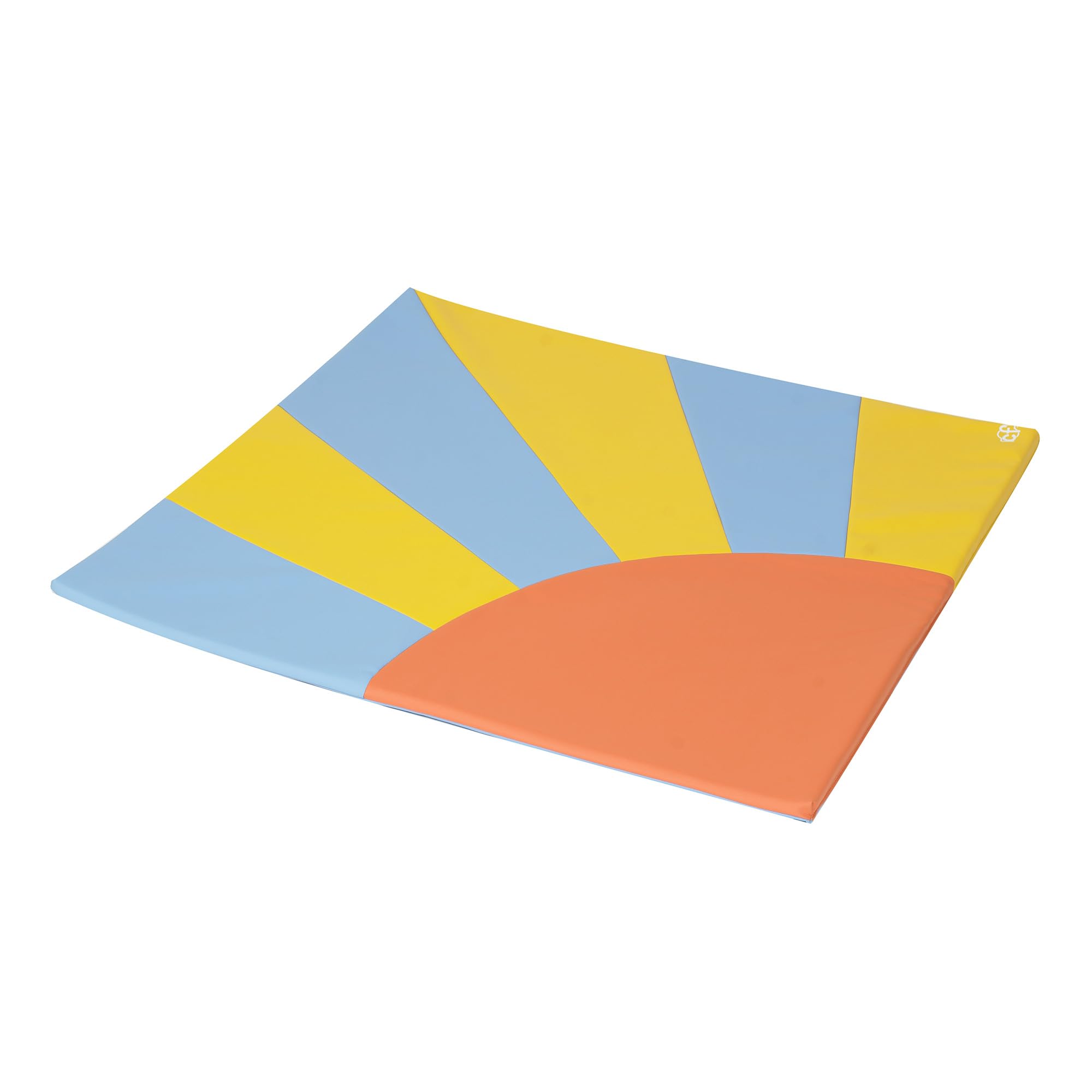 Children's Factory Sunshine Mat - Soft Cushioned Play Mat for Toddlers & Kids | Non-Slip Daycare & Preschool Floor Mat | Perfect for Nap Time, Playtime & Classroom Activities
