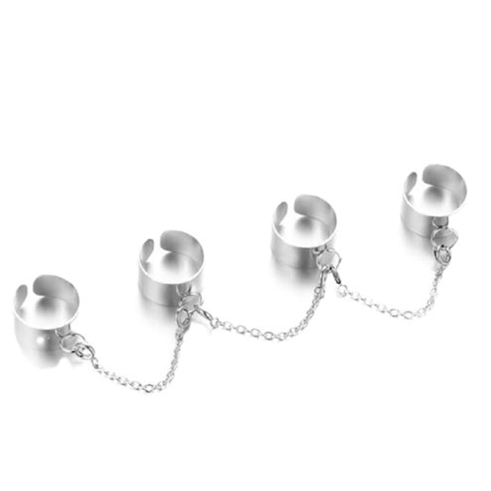 Vintage Punk Style Adjustable Stackable Knuckle Rings for Women & Men - Gothic Boho Jewelry Set for Daily Wear, Parties & Fashion Accessories