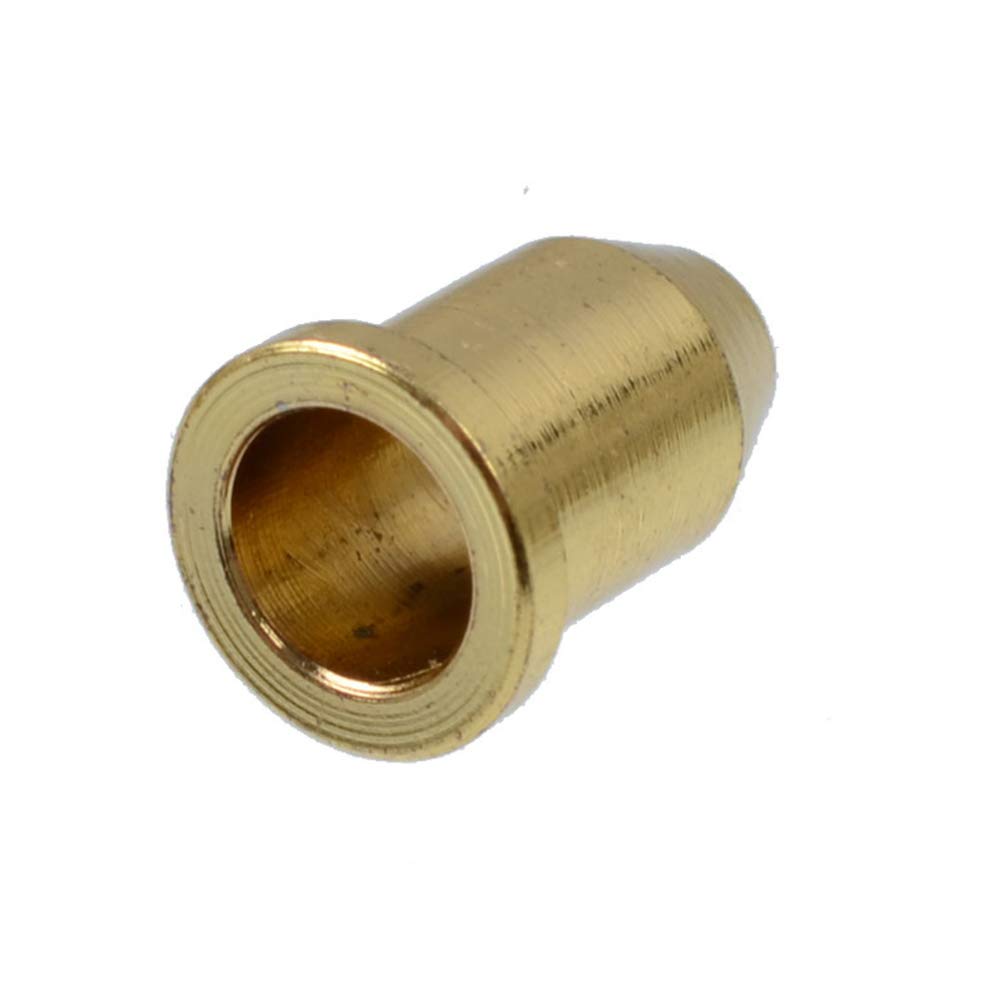 Milisten 30pcs Premium Guitar String Ferrules - Solid Brass Through-Body Guitar Parts for Bass & Electric Guitars - Ideal for Guitar Maintenance, DIY Repairs & Professional Upgrades