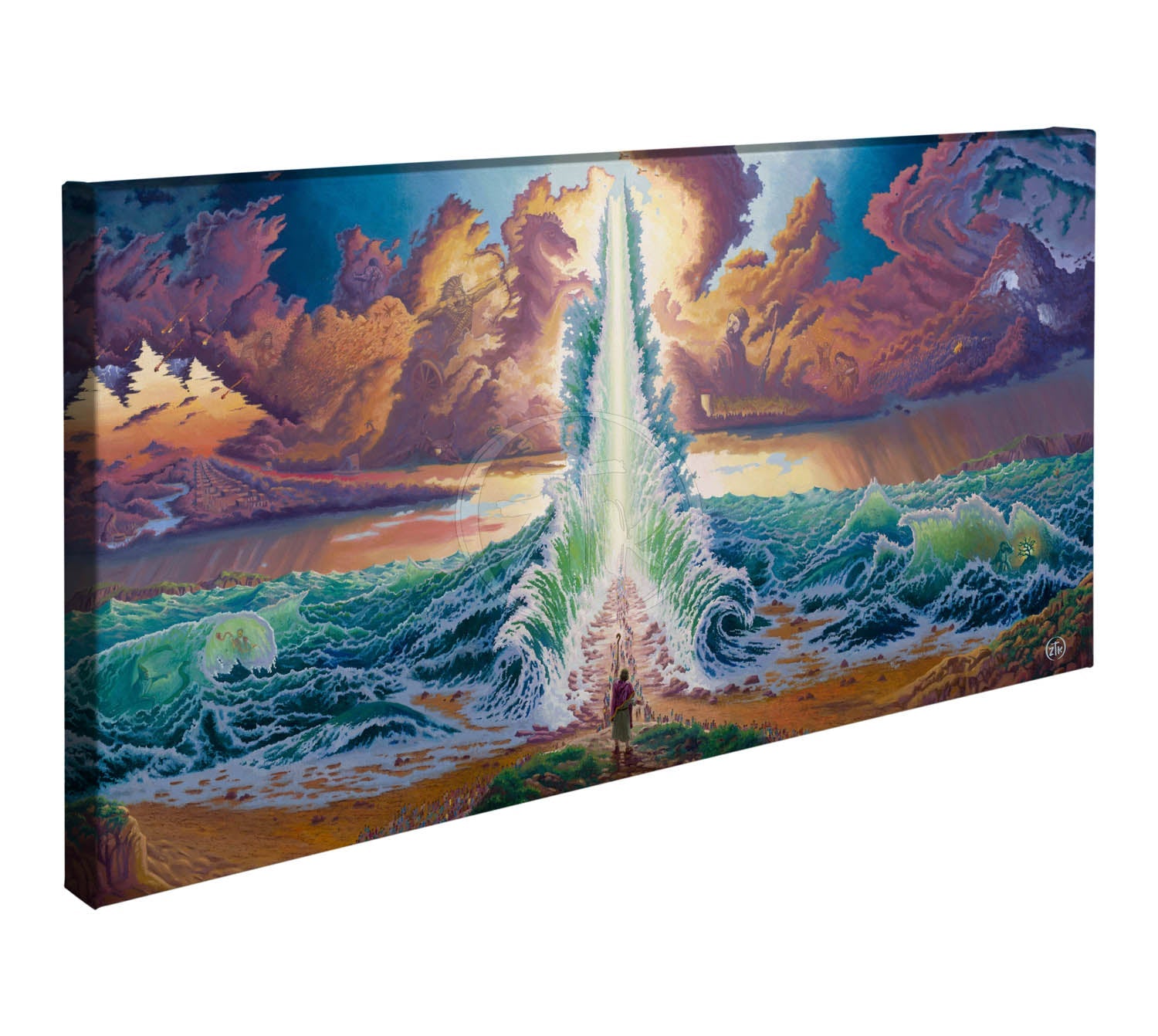 Exodus 16x31 Gallery Wrapped Canvas - Premium Wall Art Decor for Living Room, Bedroom & Office | Ready to Hang