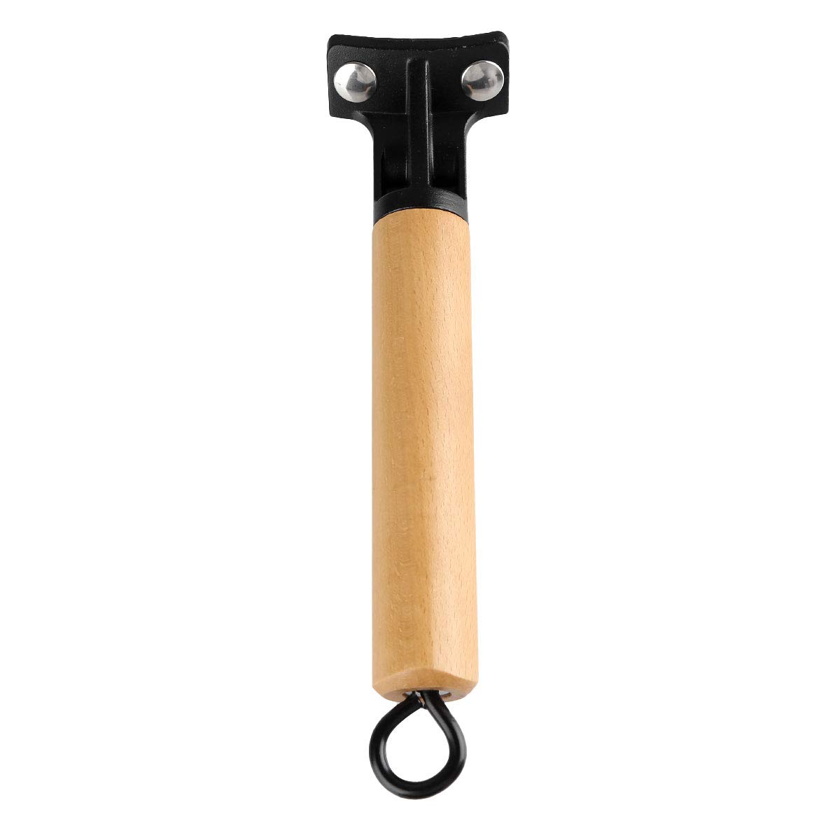 Heat-Resistant Wooden Pot Handle Replacement with Screws - Non-Slip Long Handle Grip for Non-Stick Woks, Frying Pans & Saucepans - Durable Kitchen Cookware Accessory (Natural Wood Color) - Perfect for Safer Cooking & Easy Pan Handling