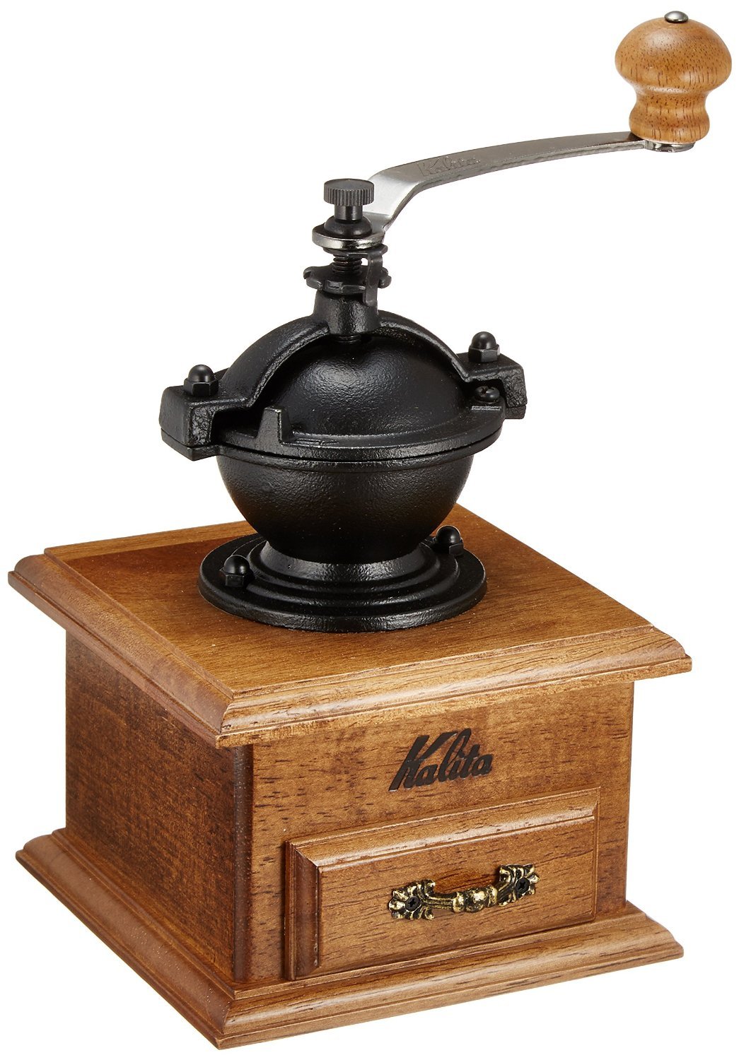 Premium Kalita Hand-Ground Coffee Mill - Classic Manual Coffee Grinder for Pour Over, French Press & Espresso - Perfect for Home Brewing & Specialty Coffee Lovers