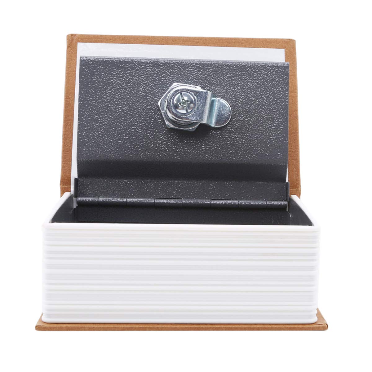 Small Book Safe with Key Lock - Hidden Dictionary Diversion Safe Box for Cash & Valuables - Perfect for Home, Office & Travel Security