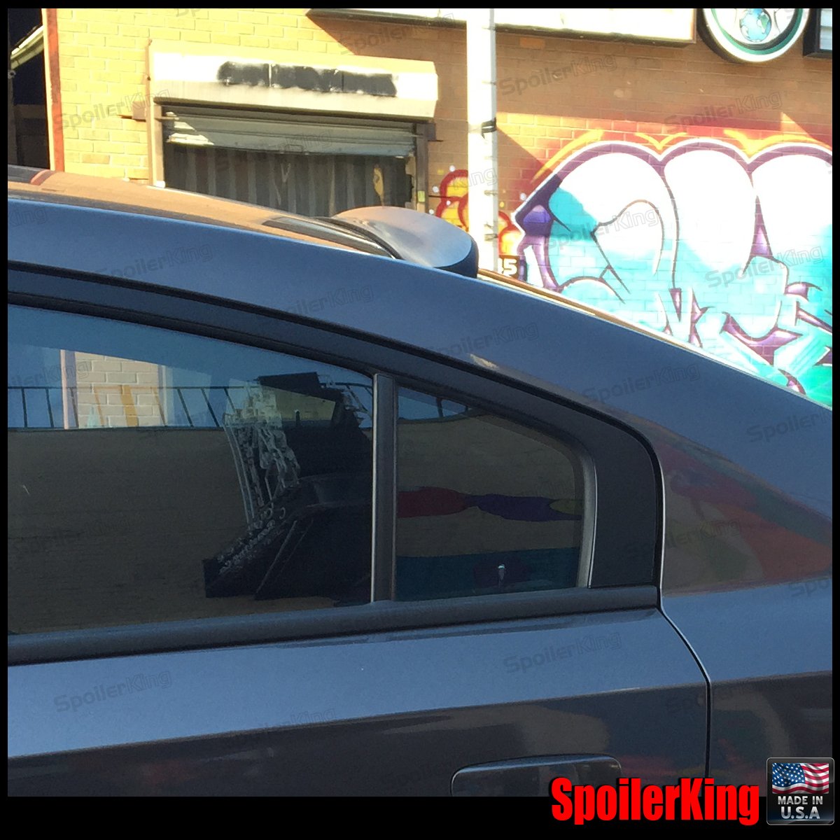 Spoiler King XL Roof Spoiler (380R) - Compatible with Dodge Charger 2011-2014 | Rear Wing for Enhanced Aerodynamics & Sporty Style | Perfect for Car Enthusiasts & Performance Upgrades